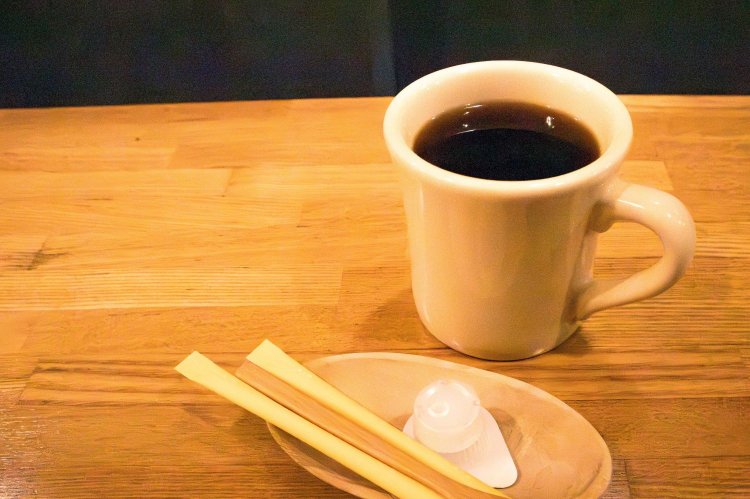 セットドリンクのドリップコーヒー200円を、食後に。