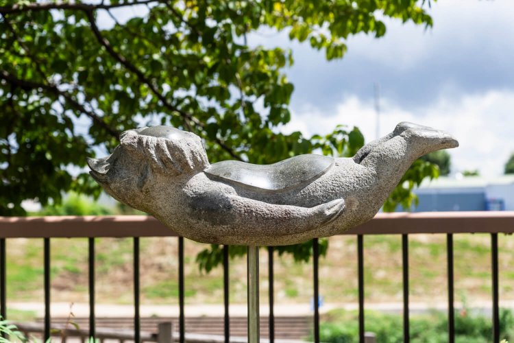 志木には古くから伝わるカッパ伝説があり、市内には愛嬌ある27体のカッパ像が点在している。