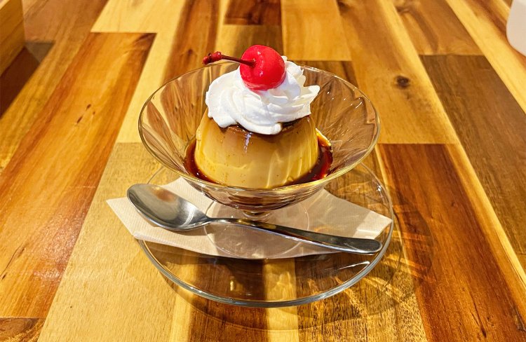 TANTONクラシックプリン550円。