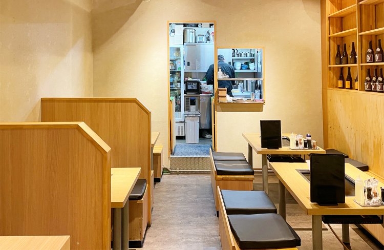 整然とした店内。