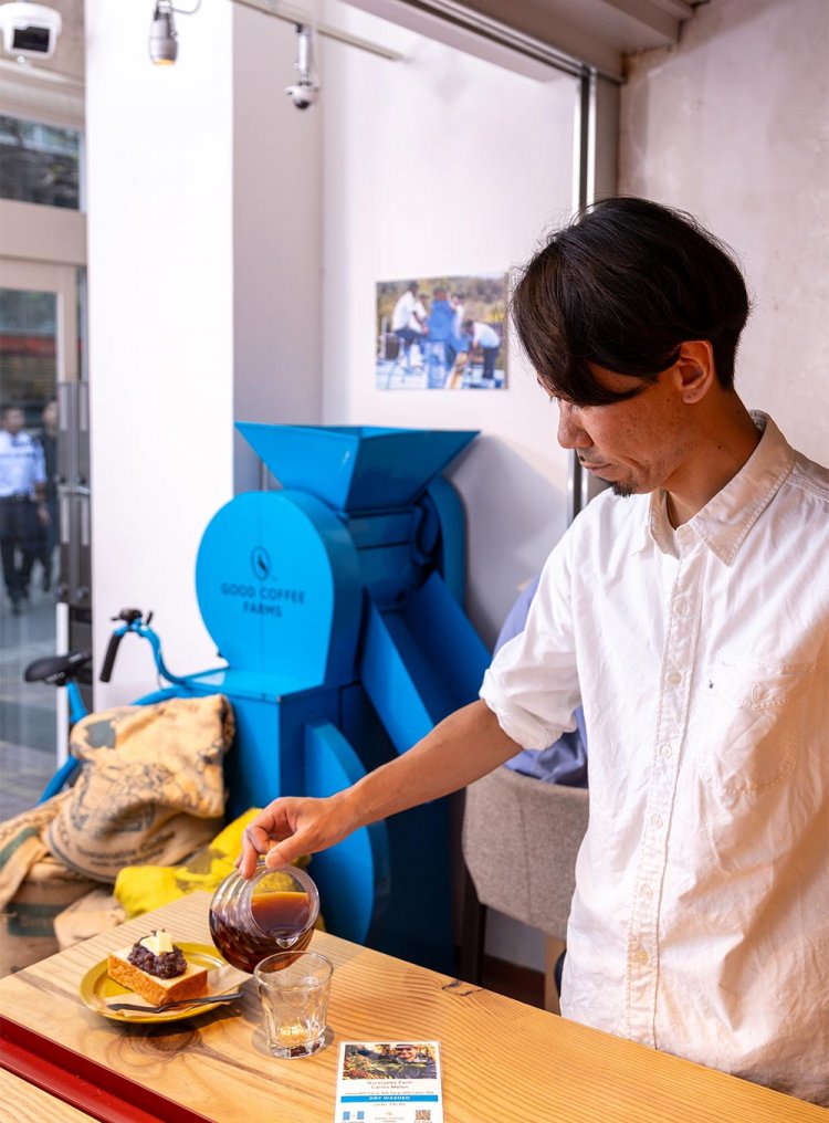 マネジャーの高見澤さん。