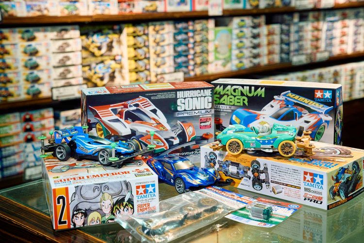 漫画『ダッシュ! 四駆郎』登場モデルも。