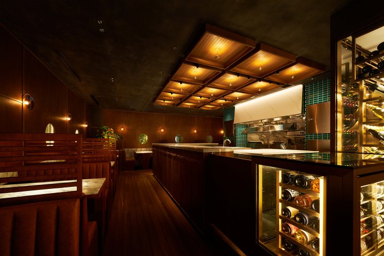 ボックス席になっていてプライベート感もある。