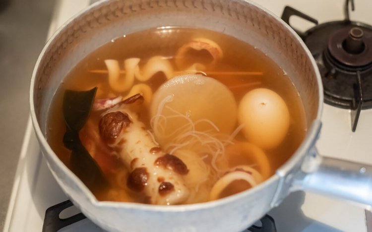 おでんのイカの調理方法