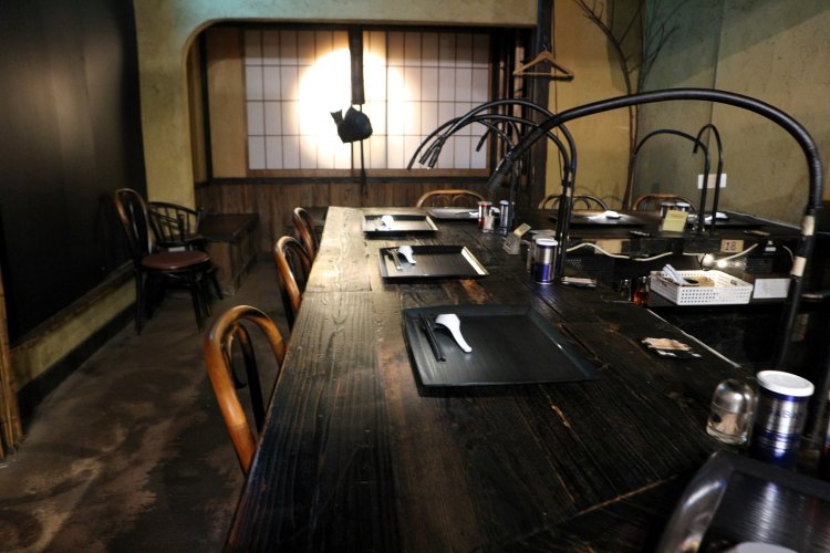 世界観たっぷりの幻想的な空間。