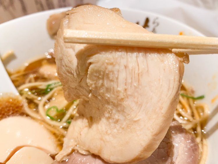 鶏胸肉のチャーシュー。