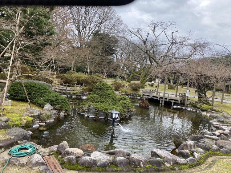 現世においては公園として整備がなされておって、以前訪れた折にも美しい姿を見ることが叶った。