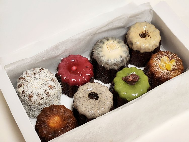 半熟カヌレ詰め合わせ8種セット3120円。