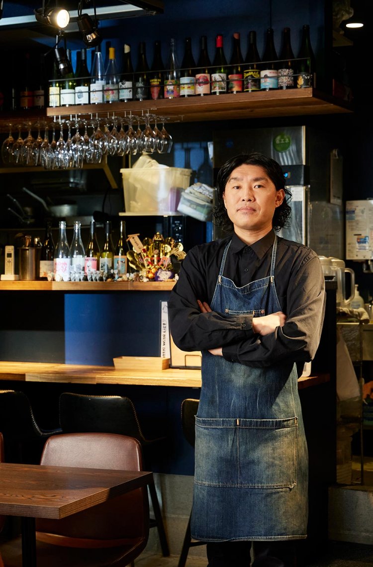 店主の中村さん。