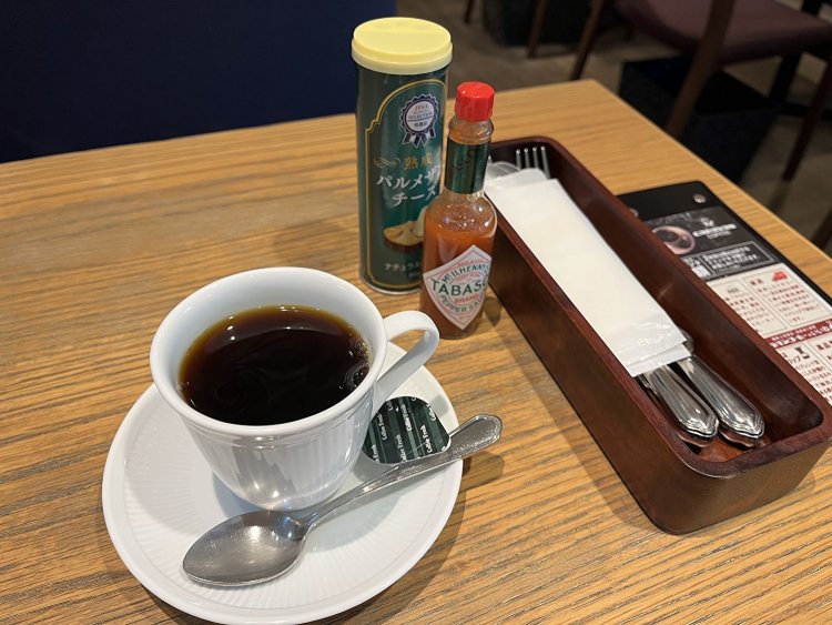 淹れたてのゴールデンキャメル。