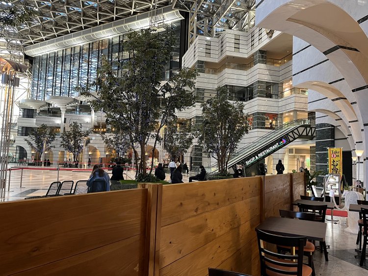 開放感もあって空調も効いていて最高。