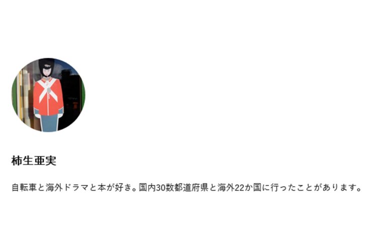 初ノミネート。国内外の各地に足を運んでいます。