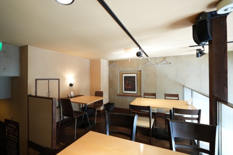 2Fの座席。グループで利用したい方に人気があるという。