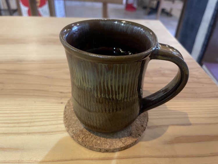 コーヒーもいただこう。