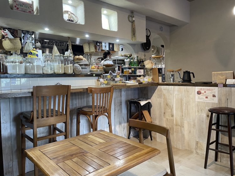 おしゃれで落ち着く店内の様子。