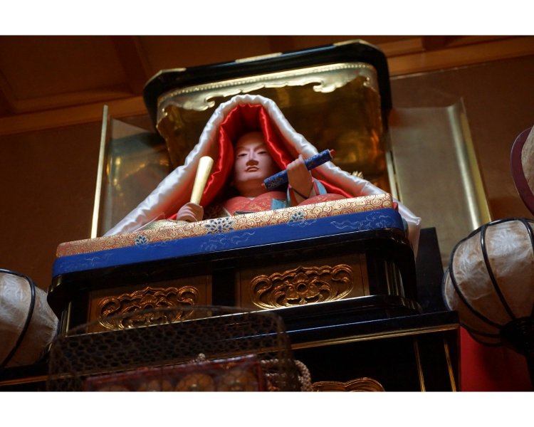 寛永7年（1631）開眼の日蓮聖人御尊像。