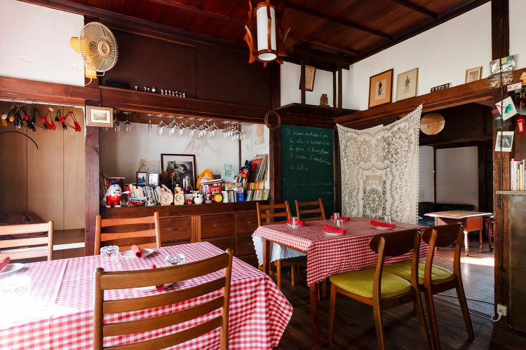 古民家を改装。