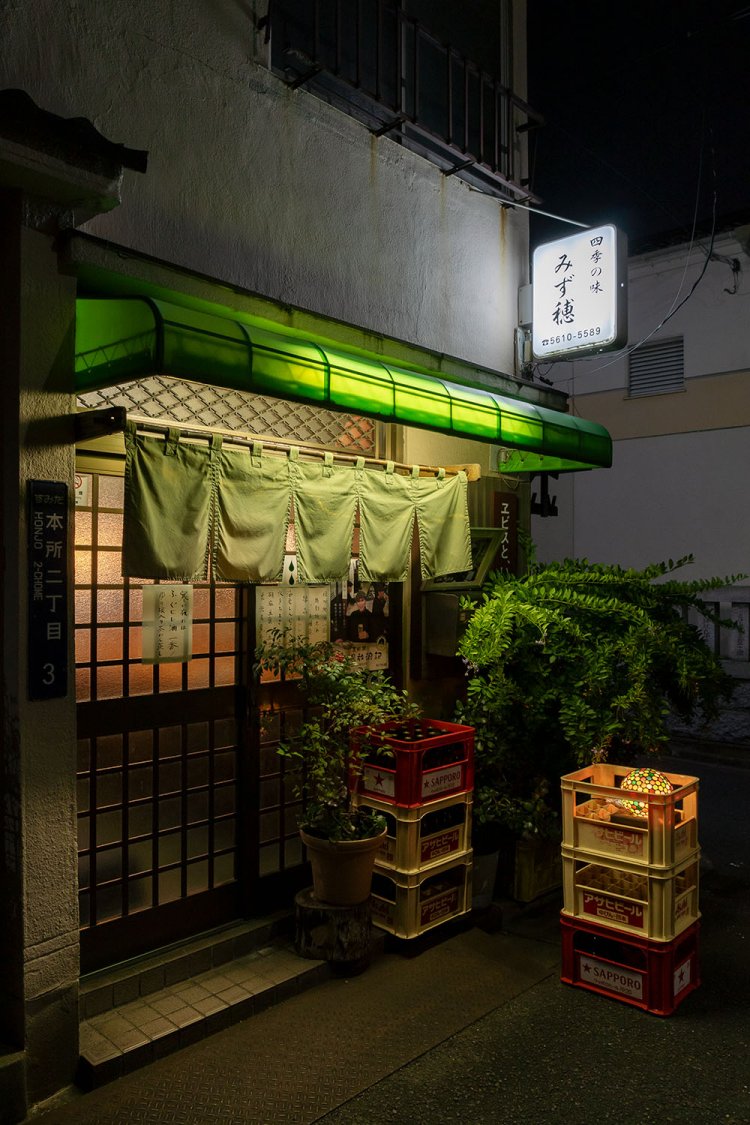 2012年より営む小さな店。