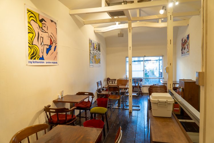 広々とした2階はギャラリーとして使われることも。