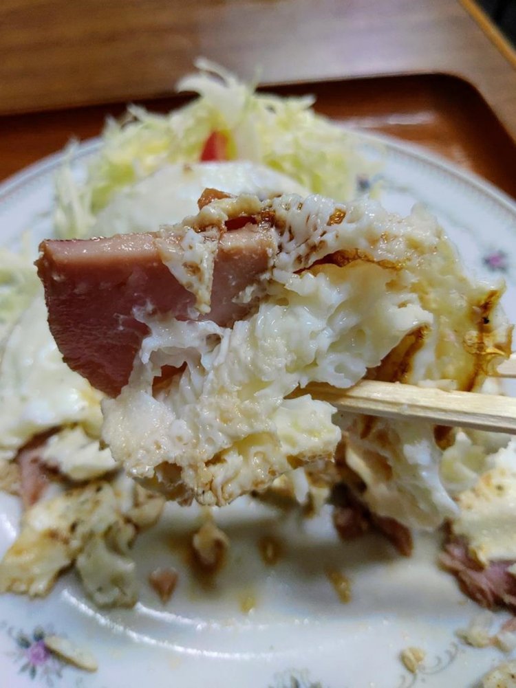 肉厚のハムが食い応え最高！