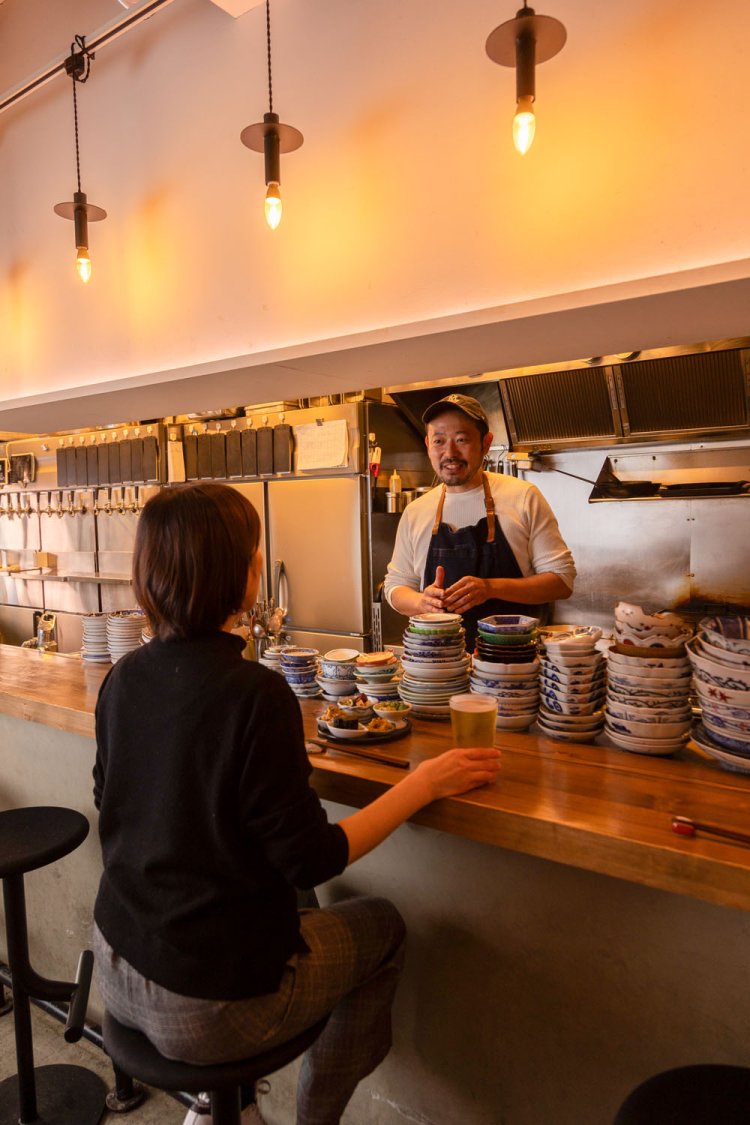 研究熱心な店主の三木基弘さんとの会話も楽しい。