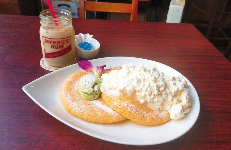 ふわっふわなパンケーキ。