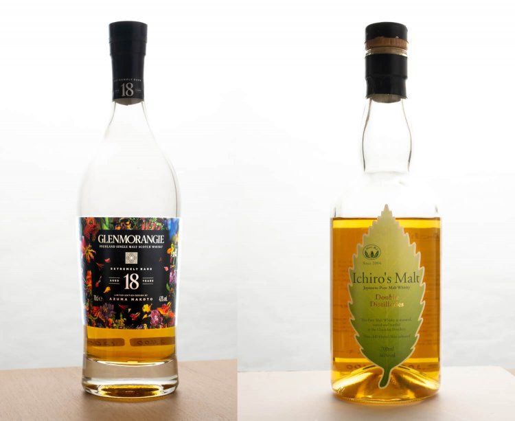 グレンモーレンジィやイチローズモルトの希少種も。