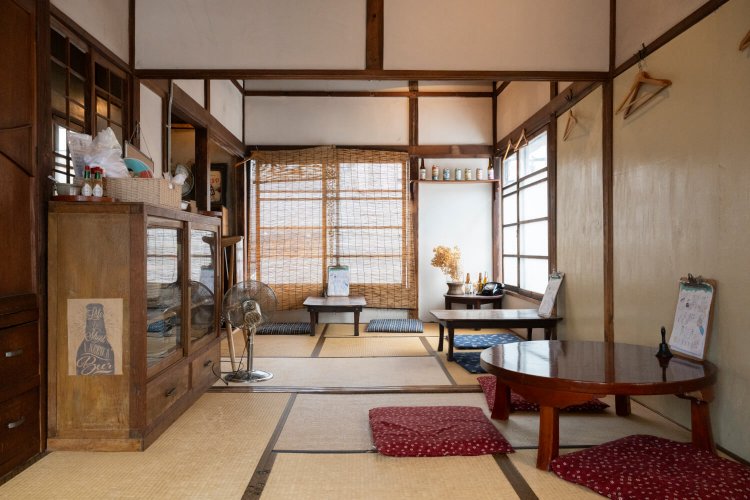 まったりくつろげる2階も人気。