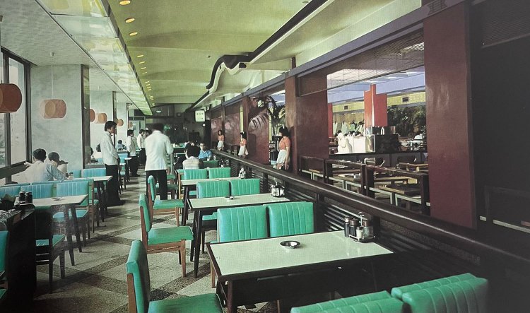 上野のシンボルでもあった「上野 聚楽台」。好立地にモダンなデザインの店舗を展開していった。