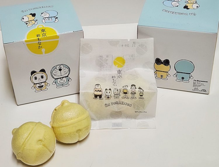 東京駅限定 ドラえもん東京鈴もなか 2袋入 700円。