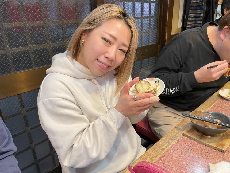 味噌じゃが500円はほっくほく。福島の郷土料理だそうです。