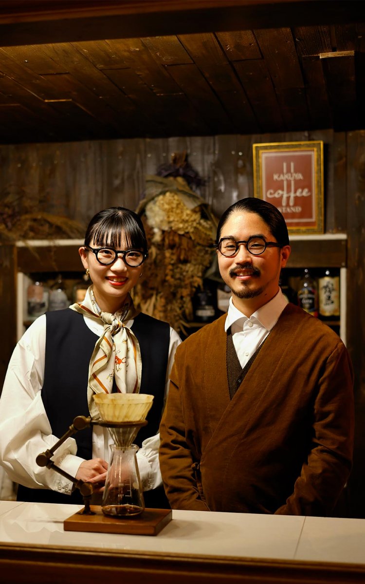 蘆田夫妻で営む。