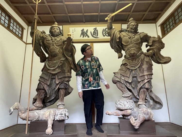 円通寺（佐賀県）の二天像は鎌倉時代の名作。