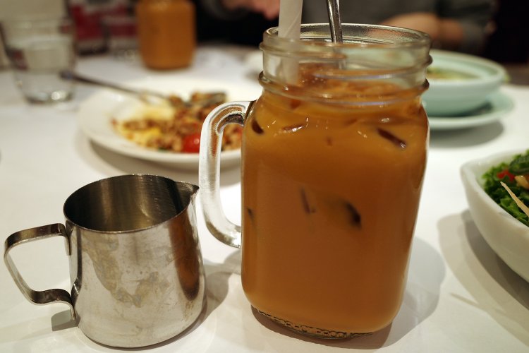 タイ風ミルクティー。