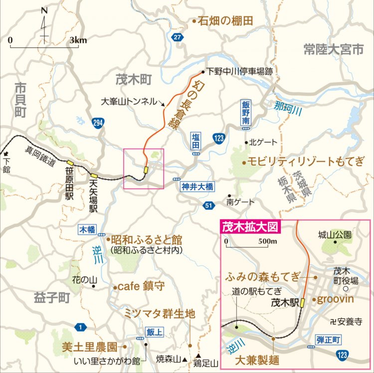 徒然スポット地図