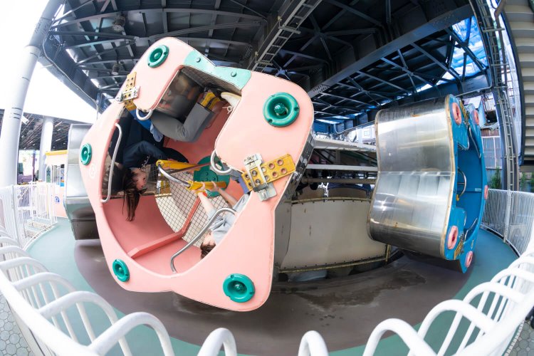 「目が回る～！」 ↓