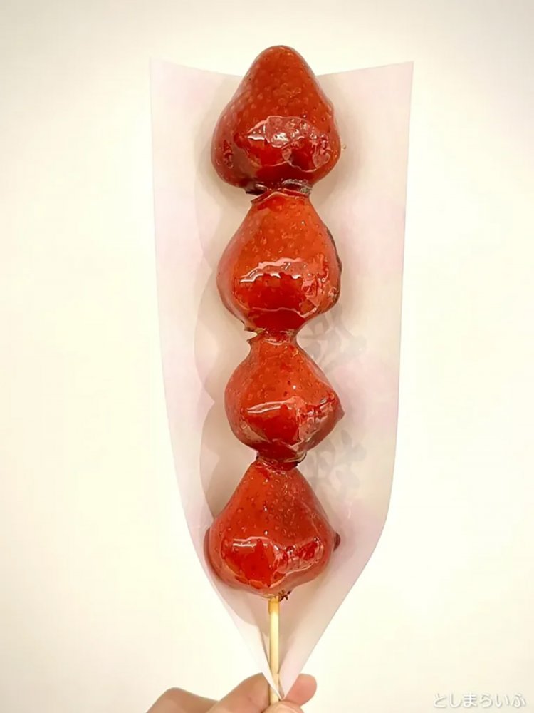 【としまらいふ】あまおういちご飴専門店【Strawberry Tiger】