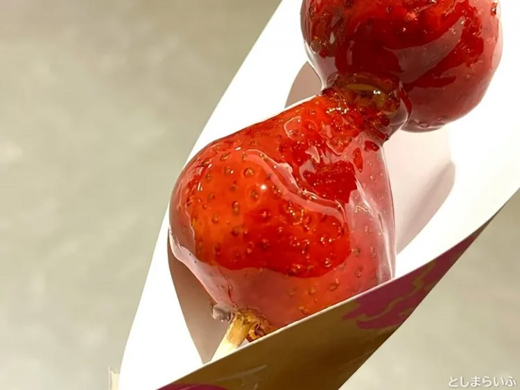 【としまらいふ】あまおういちご飴専門店【Strawberry Tiger】