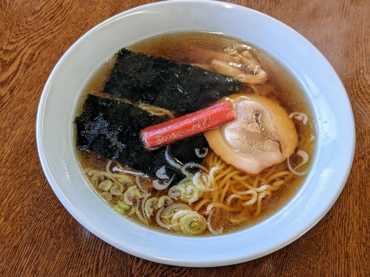ラーメン550円。