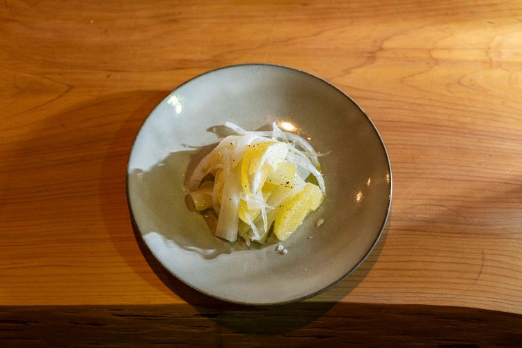 ウドとはるかのマリネ600円～。