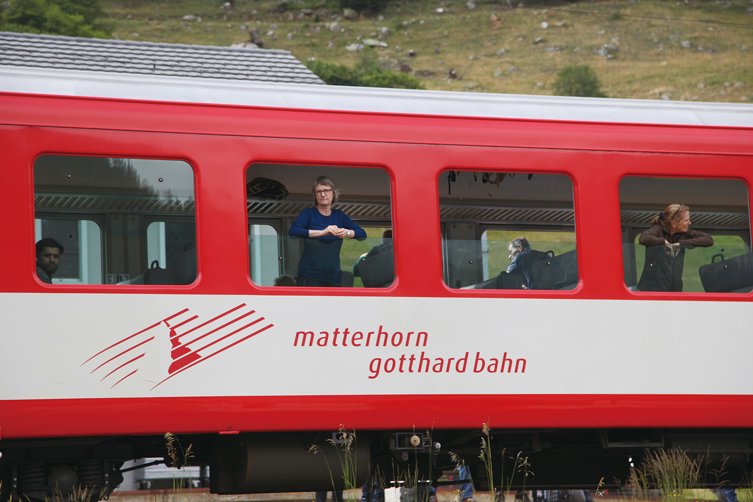 100年以上の歴史を誇る、マッターホルン・ゴッタルド鉄道でツェルマットへ。