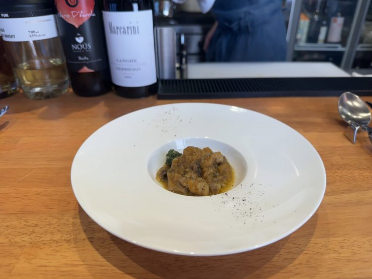 ランプレドット（フィレンツェ風もつ煮込み）。