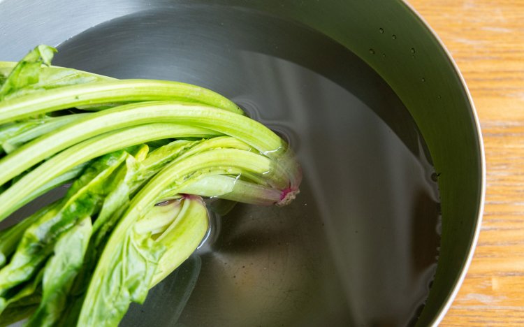 【東京おでんだね】おでんのほうれん草の調理方法