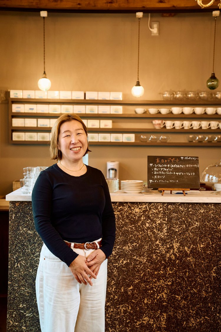 2023年、京王多摩川から移転・改装させた野澤さん。