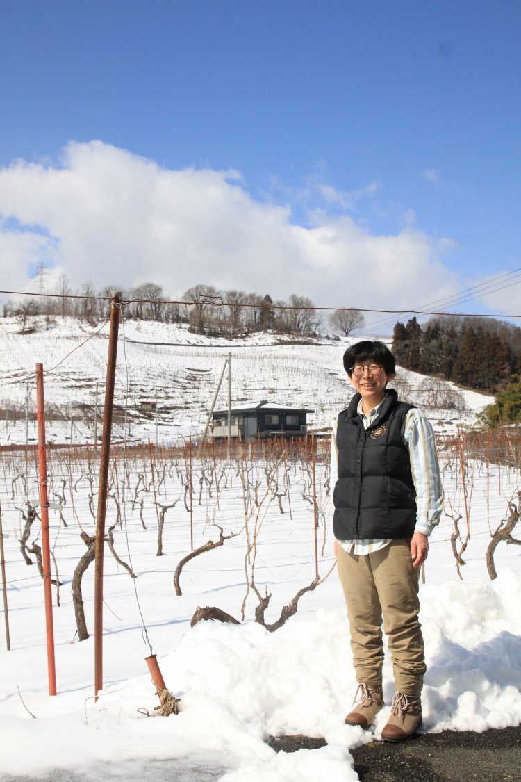 「畑の広さは約15ha。有機的方法で土壌を改良しました」と岸平さん。