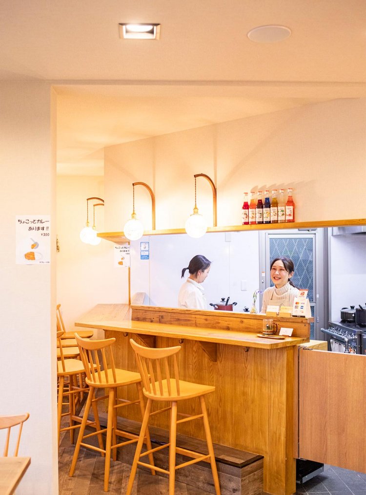 「『ずっと居ちゃいそう』とお客さまによく言われます」。