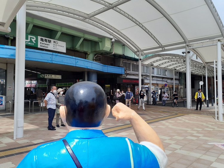 亀有駅付近でのあけみ捜索には、付近の交番に勤務する警官も動員された？(画像はイメージです)。