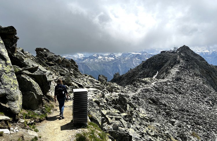 奥に見えるのが展望台。登ってみる価値あり！