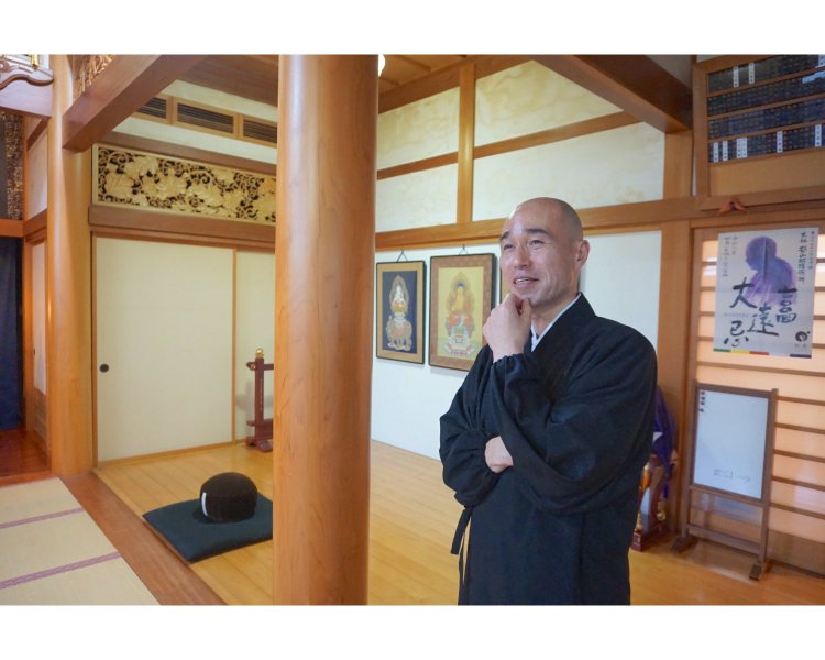 「坐禅をしてこそ禅坊主ですから」と毎日坐禅をされている前田さん。定期的な坐禅会は設けていないが、希望者にはご指導いただけるそう。
