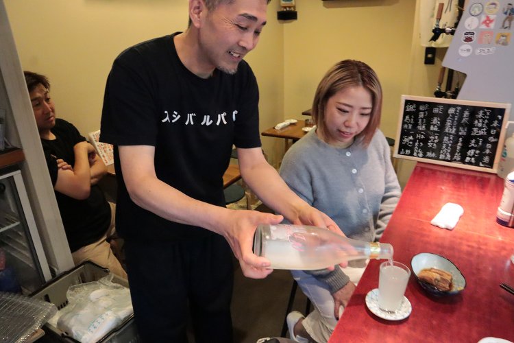 「ちえびじん」は発泡していてグイグイいっちゃう！